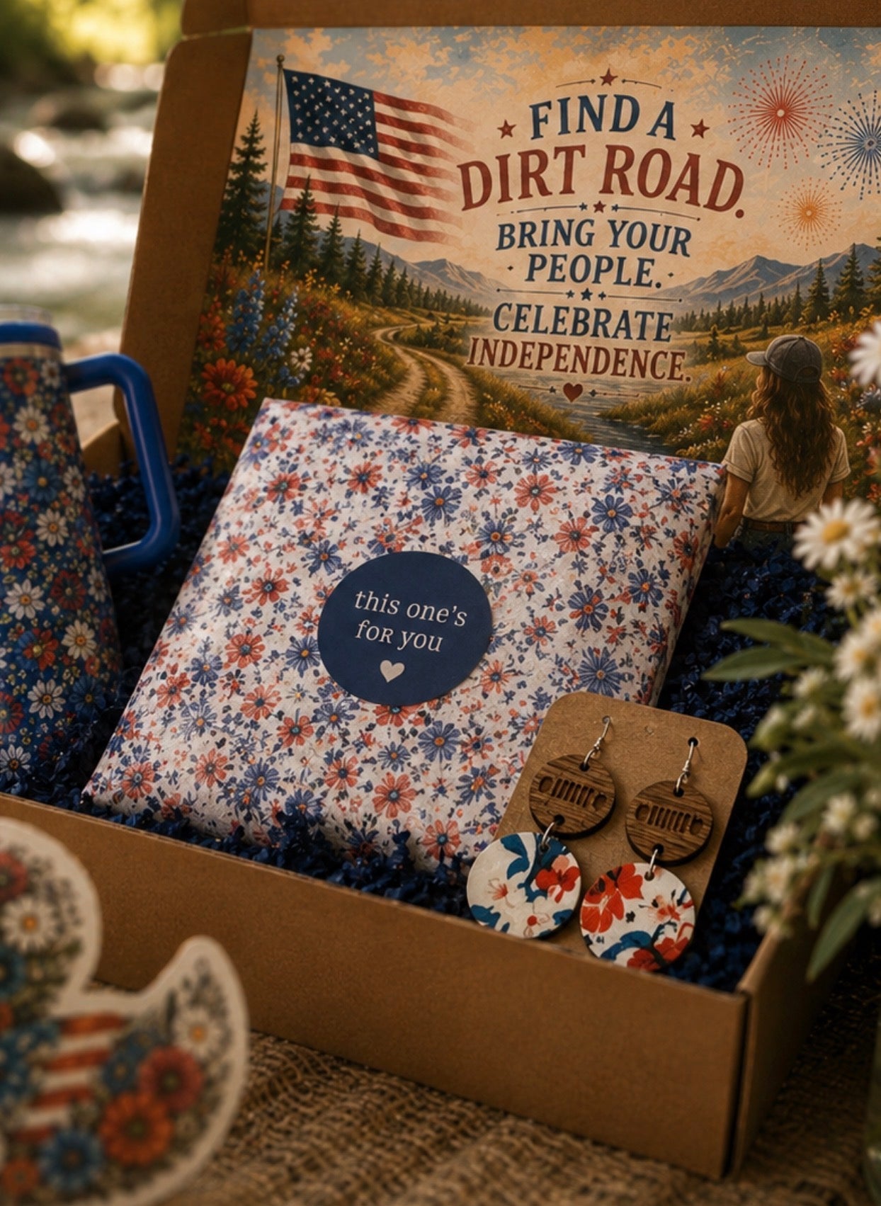 Life, Liberty & the Pursuit of Dirt Roads
Limited Edition Independence Collection