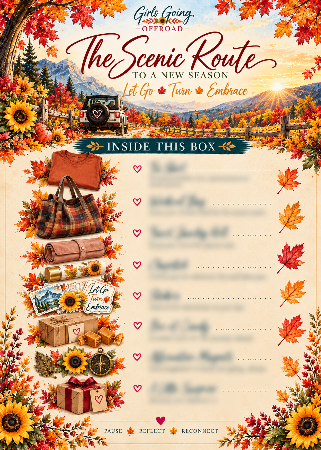 THE SCENIC ROUTE TO A NEW SEASON ADVENTURE BOX
