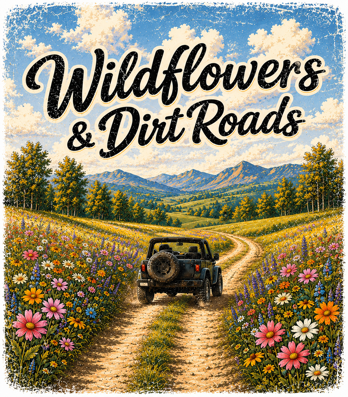 Wildflowers & Dirt Roads Adventure #2 Sticker Collection