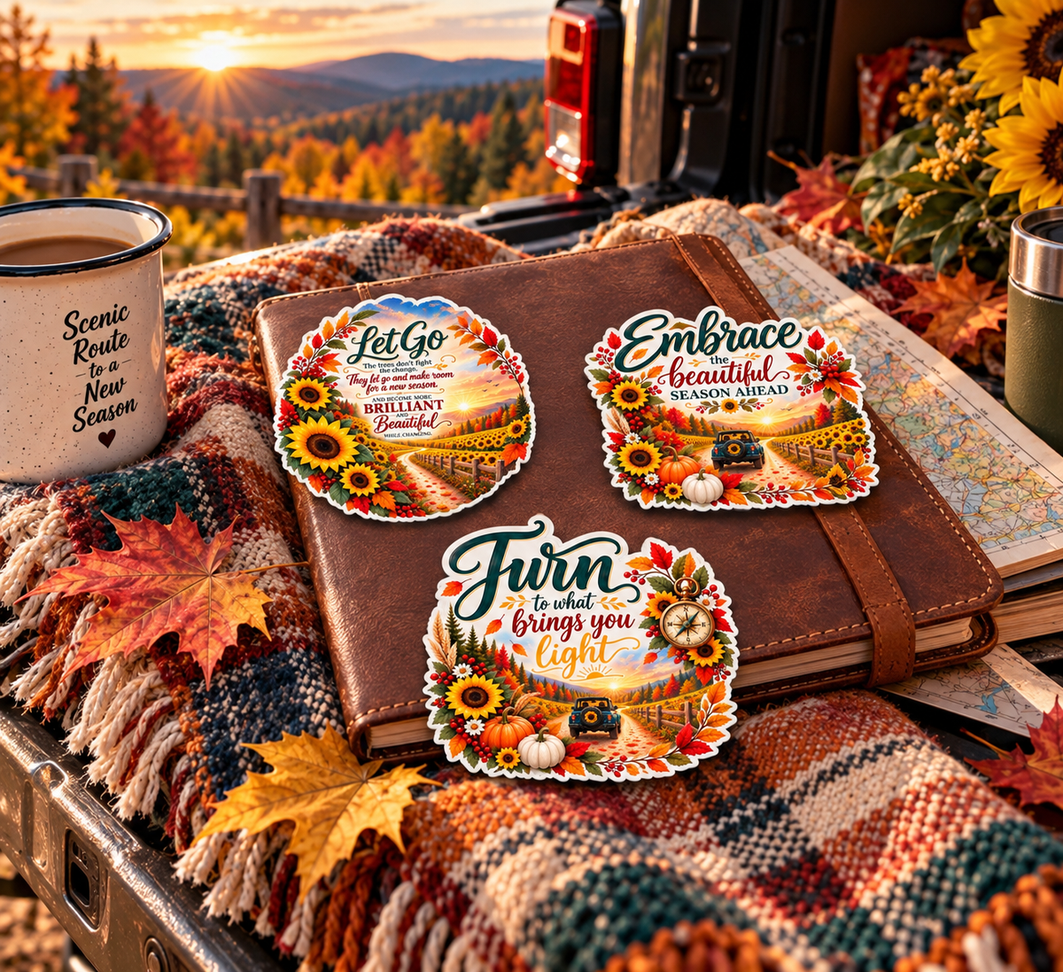 A scenic route to a new season sticker collection #4