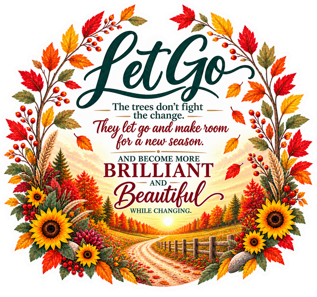 A scenic route to a new season sticker collection #4