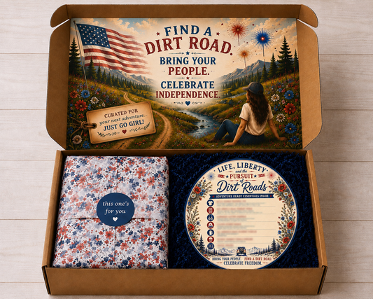 Life, Liberty & the Pursuit of Dirt Roads
Limited Edition Independence Collection