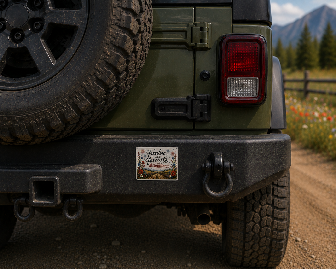 Life, Liberty & Dirt Roads Adventure #1 Sticker Collection